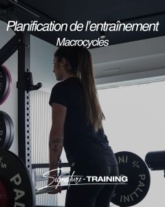 Planification de l’entraînement - Macrocycle