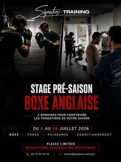 Stage pré-saison - Boxe Anglaise