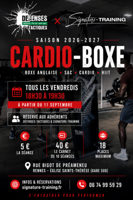 Signature-Training X Défenses-Tactiques